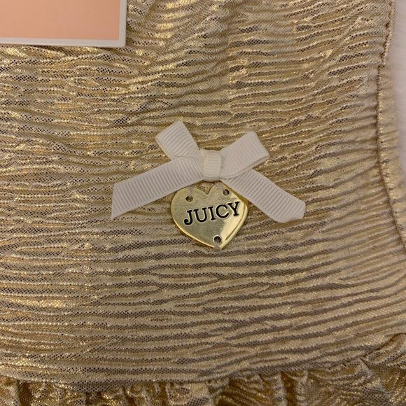 HOST PICK!!! NWT JUICY COUTURE Sparkly Gold Set - Picture 5 of 6